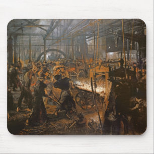The Iron-Rolling Mill , 1875 Mouse Pad