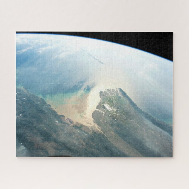 The Irrawaddy River Delta In Burma (Myanmar). Jigsaw Puzzle (Horizontal)