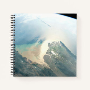 The Irrawaddy River Delta In Burma (Myanmar). Notebook