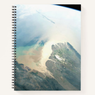 The Irrawaddy River Delta In Burma (Myanmar). Notebook