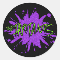 The Irritants Splat Logo Green/Purple