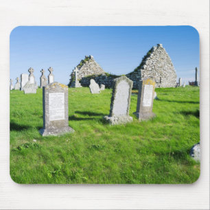 The island Benbecula (Beinn nam Fadhla) Mouse Pad