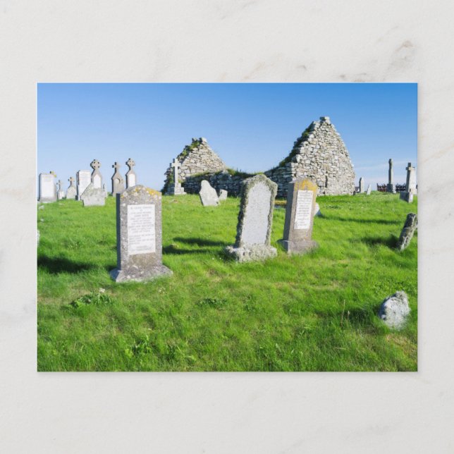 The island Benbecula (Beinn nam Fadhla) Postcard (Front)