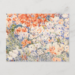 The Island Garden by Childe Hassam.  Postcard