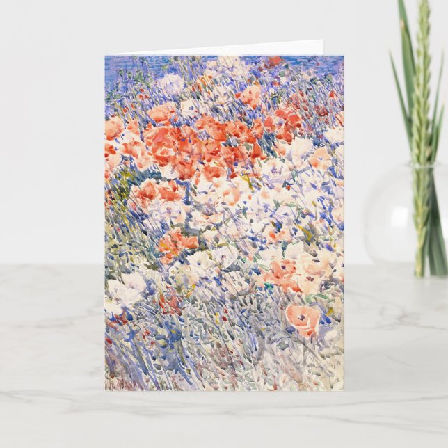 The Island Garden | Childe Hassam Card (Front)