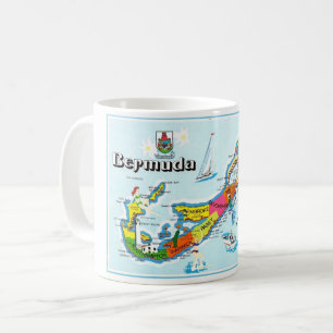The Island of Bermuda Colourful Mug