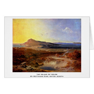 The Island Of Delos By Rottmann Carl Anton Joseph