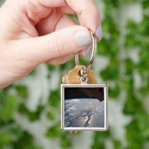 The Island Of Hispaniola With Sunglin Key Ring