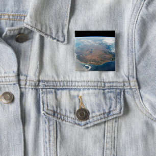 The Island Of Madagascar. 15 Cm Square Badge