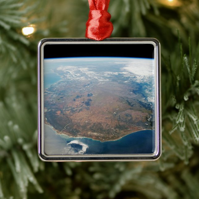 The Island Of Madagascar. Metal Ornament (Tree)