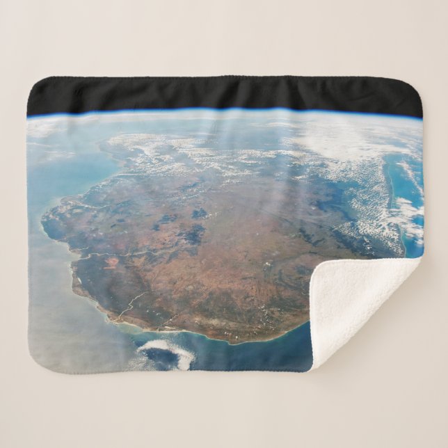 The Island Of Madagascar. Sherpa Blanket (Front (Horizontal))