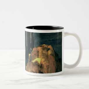 The Isle of the Dead, 1880 (oil on canvas) Two-Tone Coffee Mug