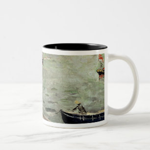 The Isle of Wight, 1875 Two-Tone Coffee Mug