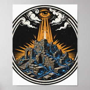 The Isle of Witness Print — Pulp Emblem Art
