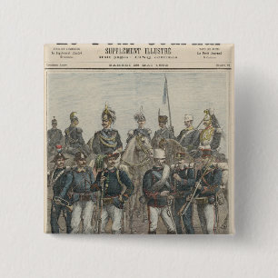 The Italian Army 15 Cm Square Badge