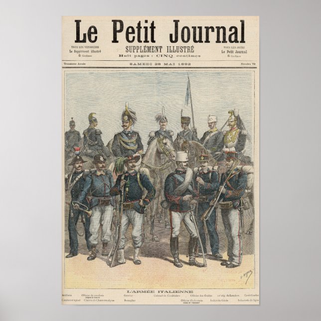 The Italian Army Poster (Front)