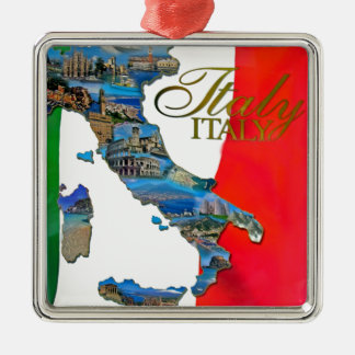 The Italian "Boot" Metal Tree Decoration