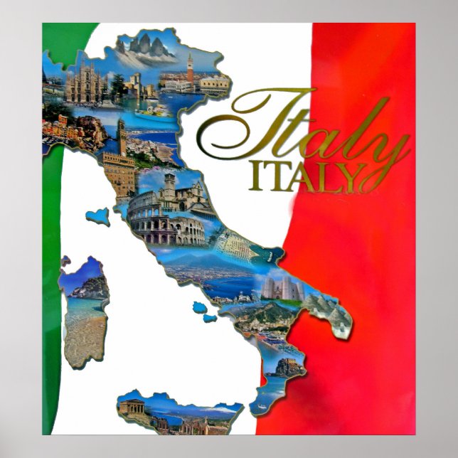 The Italian "Boot" Poster (Front)