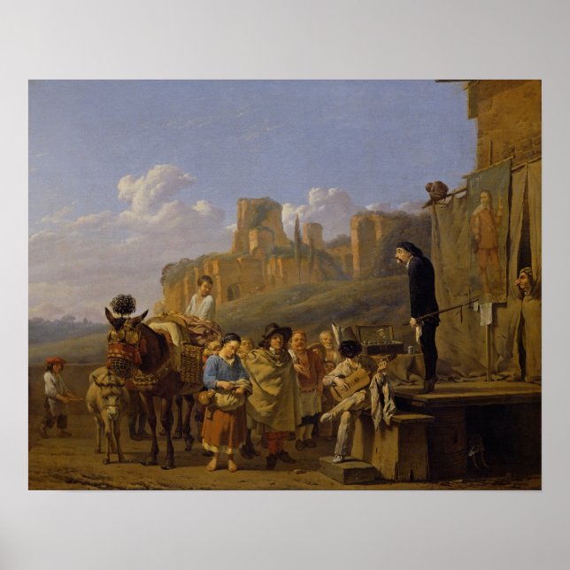 The Italian Charlatans, 1657 Poster (Front)