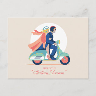 The Italian Dream - The White Lotus Postcard