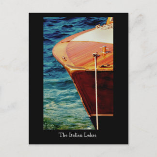 The Italian Lakes, Lake Maggiore. Postcard