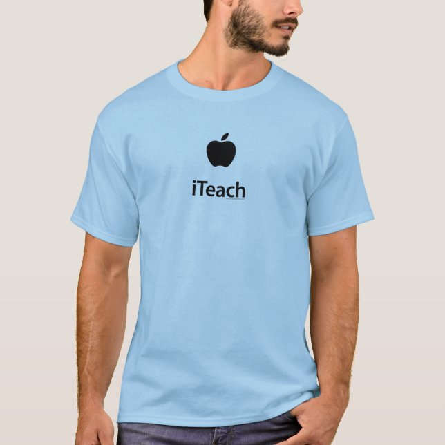 The iTeach Shirt by mustaphawear (Front)