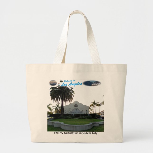 The Ivy Substation Large Tote Bag (Front)