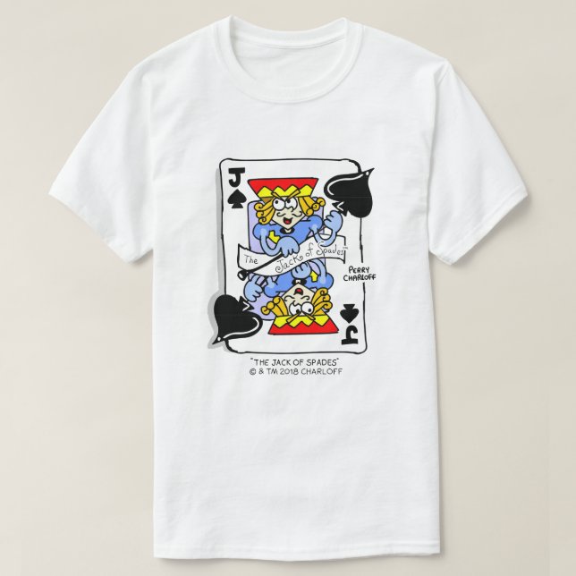 The Jack of Spades T-Shirt (Design Front)