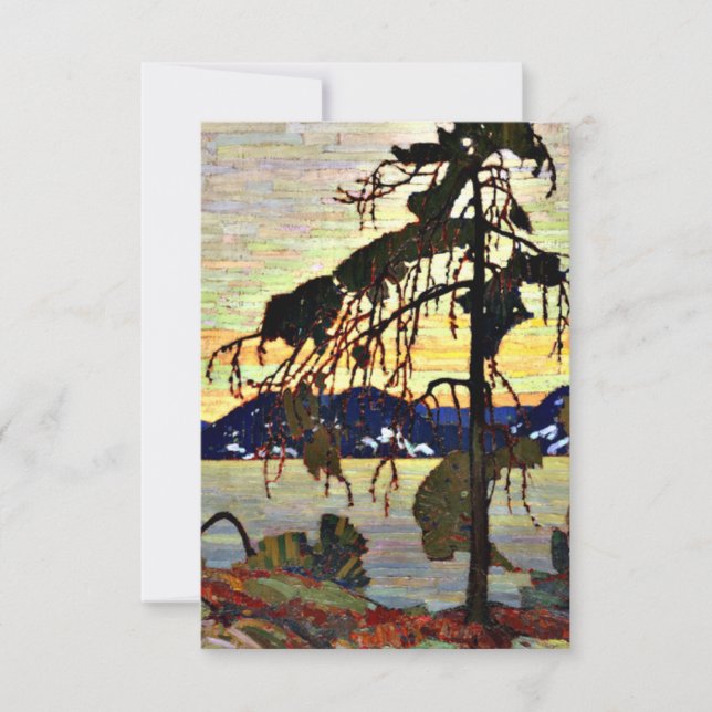 The Jack Pine, vintage Canadian landscape painting (Front)