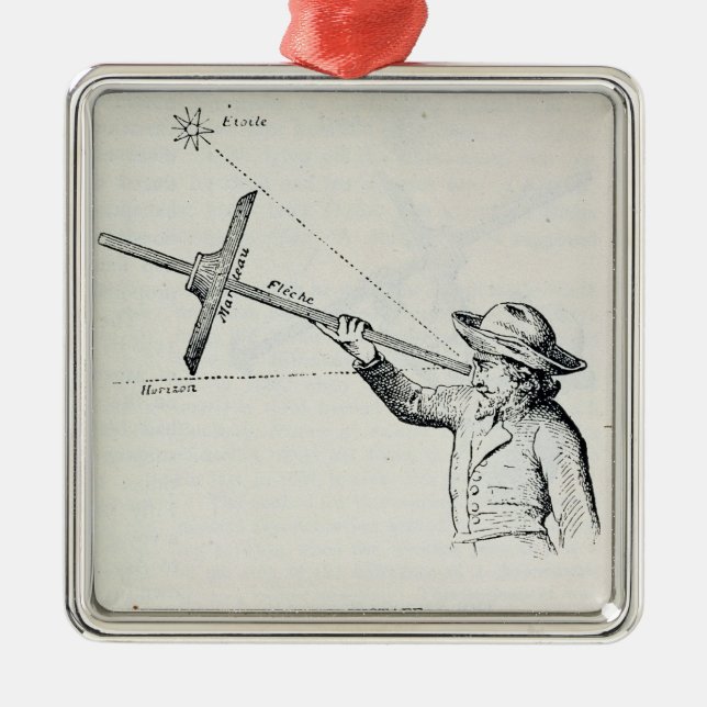 The Jackstaff Metal Tree Decoration (Front)