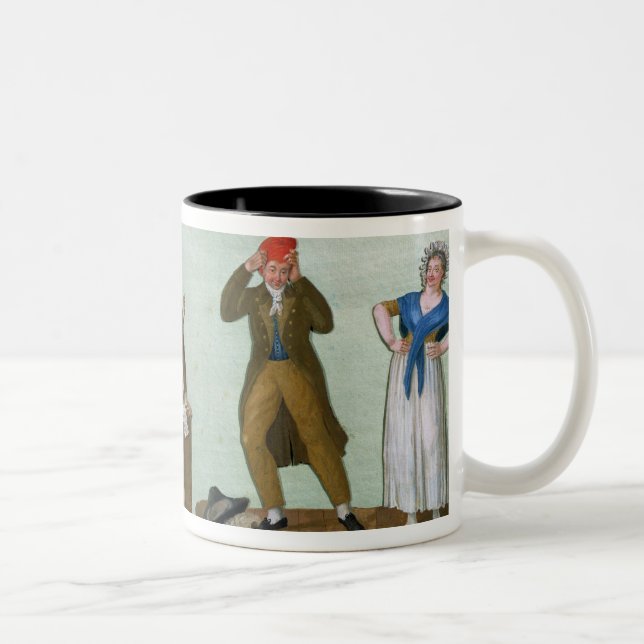 The Jacobin Knitters Two-Tone Coffee Mug (Right)