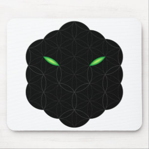 The Jaguar Face Of Life - Sacred Animals 02. Mouse Pad