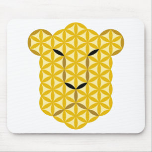 The jaguar Of Life - Sacred Animals. Mouse Pad