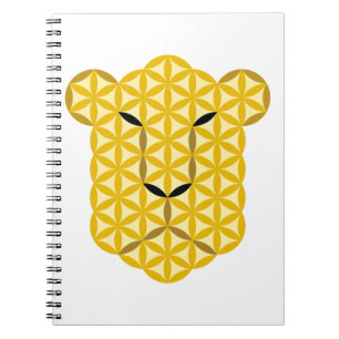 The jaguar Of Life - Sacred Animals. Notebook