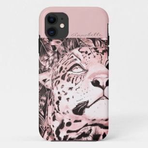 The Jaguar (pink) iPhone 11 Case