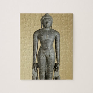 The Jain Tirthankara, Parsvanatha, Rajasthan, Prat Jigsaw Puzzle