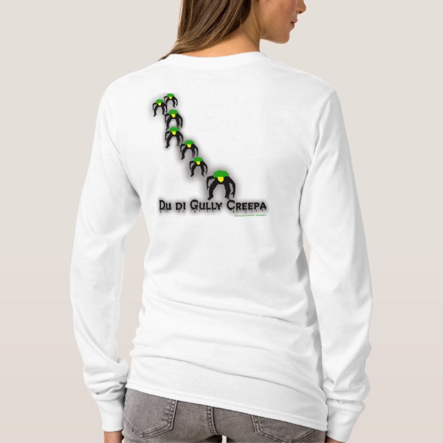 The Jamaican Olympic Dance  - Customised T-Shirt (Back)