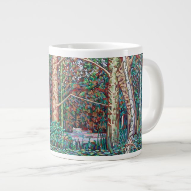 The January Path Large Coffee Mug (Front Right)