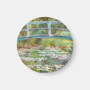 The Japanese Bridge 1899 Claude Monet Magnet