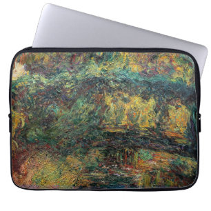 The Japanese Bridge - Claude Monet Laptop Sleeve
