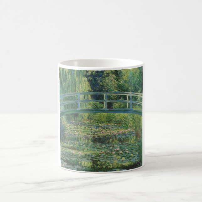 The Japanese Bridge (Water-Lily Pond), Monet Coffee Mug (Center)