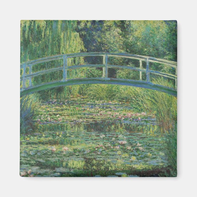 The Japanese Bridge (Water-Lily Pond), Monet Magnet (Front)