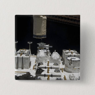 The Japanese Experiment Module Exposed Facility 15 Cm Square Badge