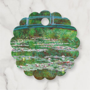 The Japanese Footbridge by Claude Monet Favour Tags