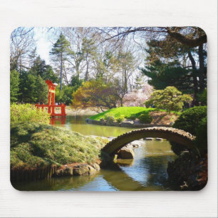The Japanese Hill and Pond Garden Mouse Pad