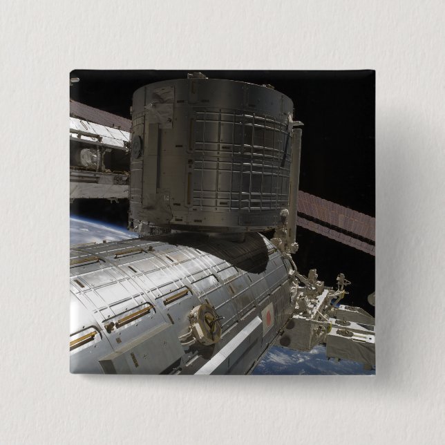 The Japanese Kibo complex 15 Cm Square Badge (Front)