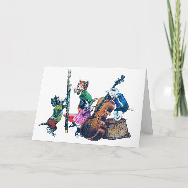 The Jazz Cats Band Card (Front)