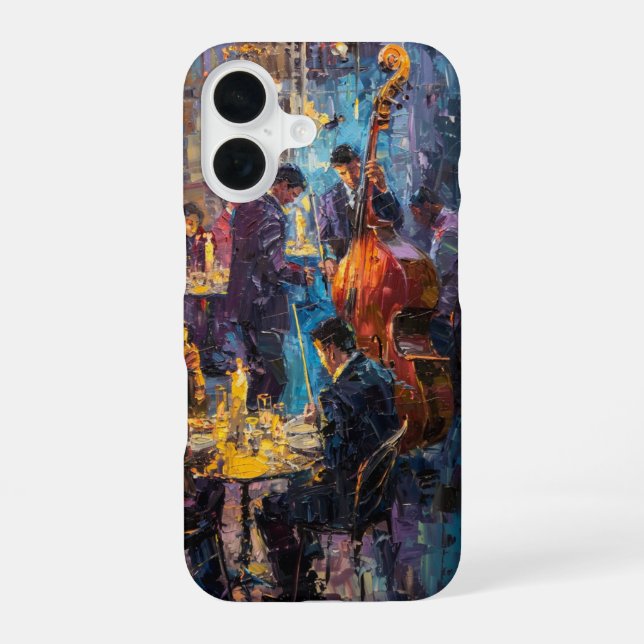 The Jazz Club iPhone 16 Case (Back)