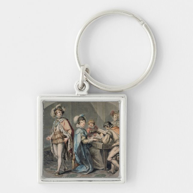 The Jealousy of Darnley Key Ring (Front)