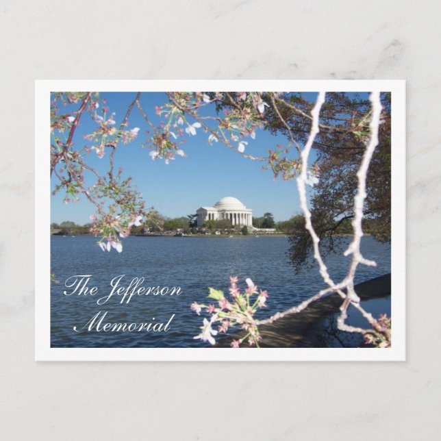 The Jefferson Memorial Postcard (Front)
